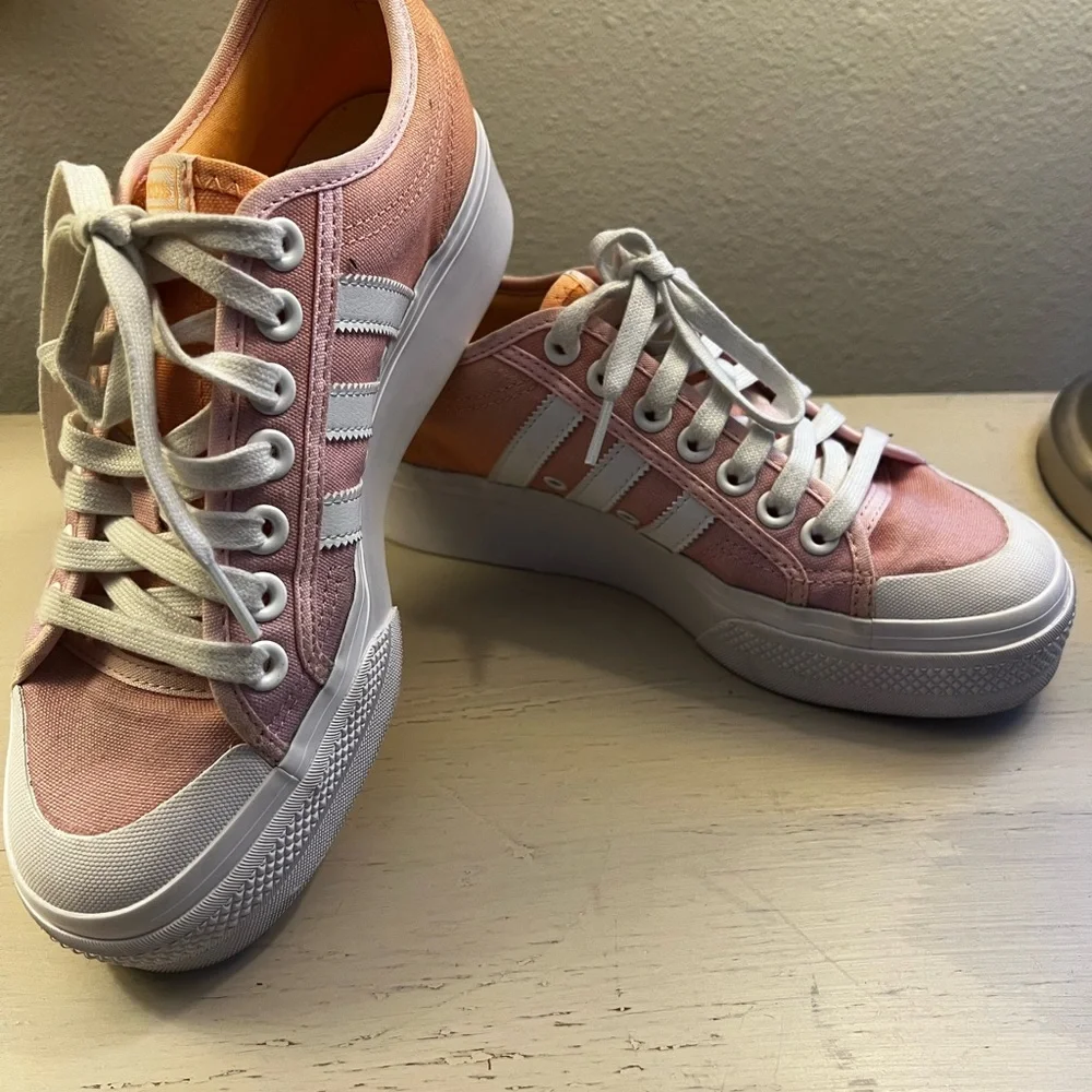 adidas Nizzah Originals Ombré Platform Sneaker